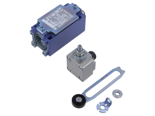Eindschakelaar; NO + NC; 10A; max.250VAC; max.250VDC; IP66; PIN: 5 Eindschakelaar; NO + NC; 10A; max.250VAC; max.250VDC; IP66; PIN: 5